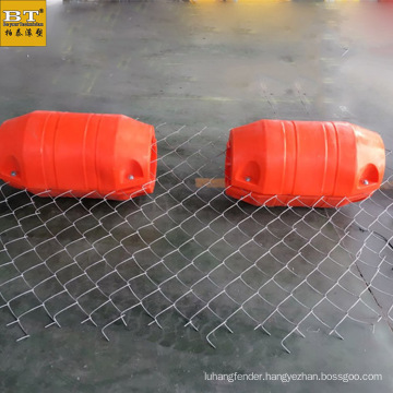 cylinder shape floating barrier buoy for River Surface Pollution Retaining